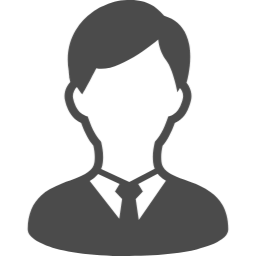 執筆者のシルエットのイラスト