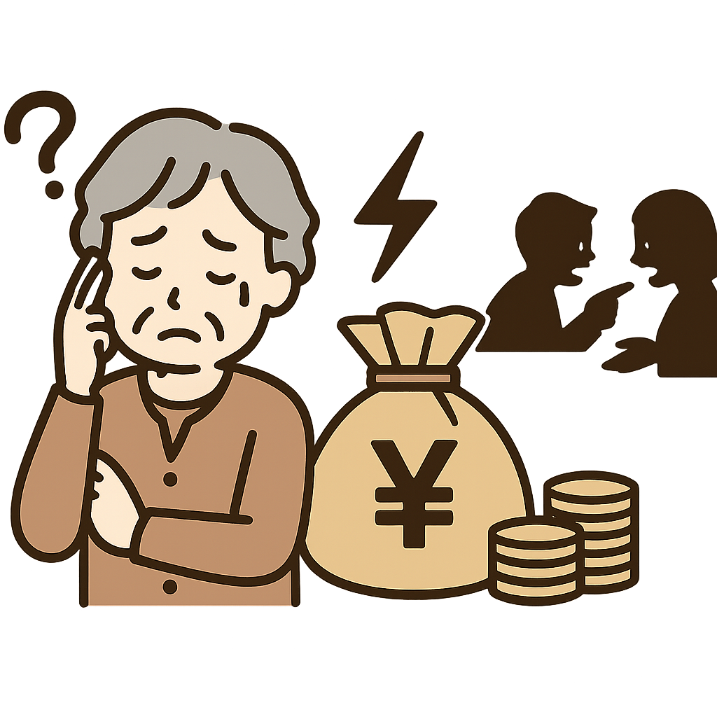 貯金が遺産トラブルに…