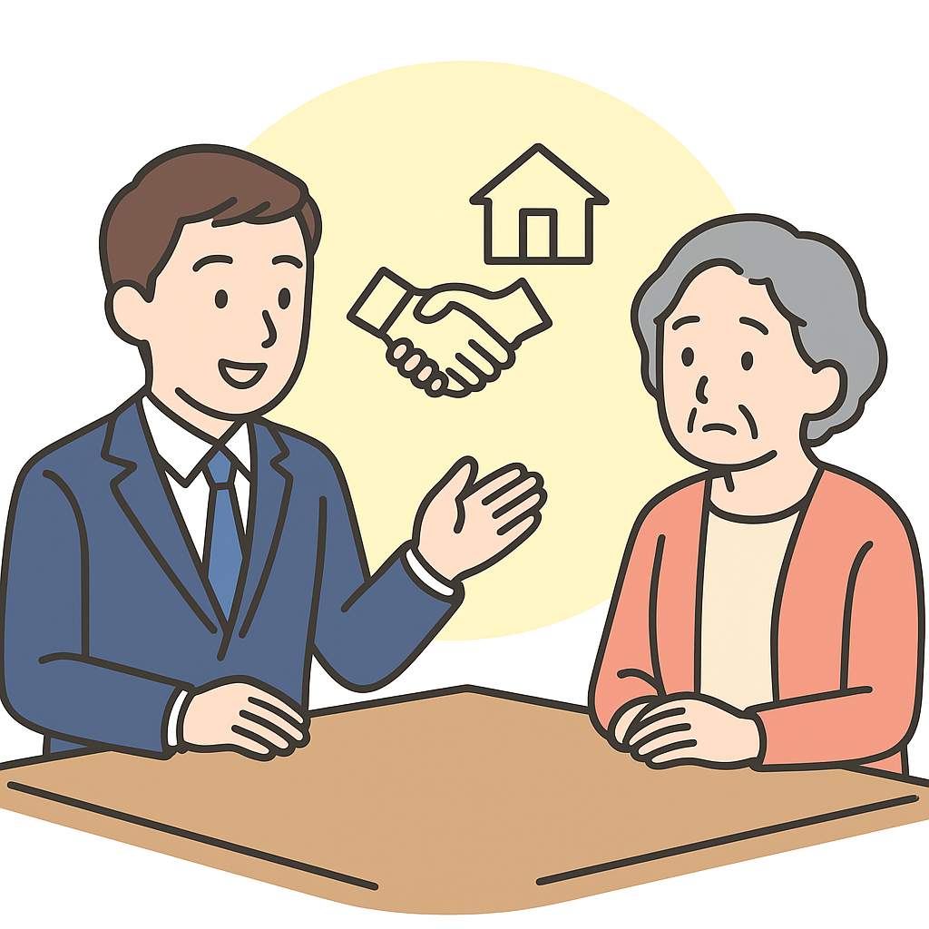 高齢者支援の挿絵イラスト